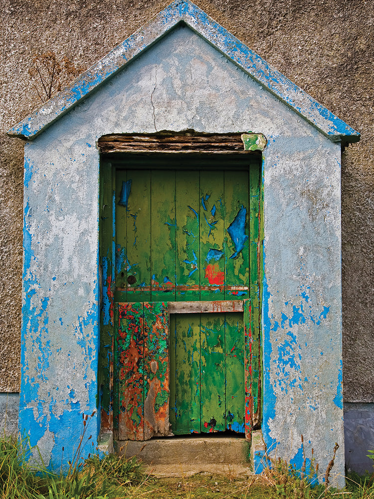 Old Cottage Green Door
