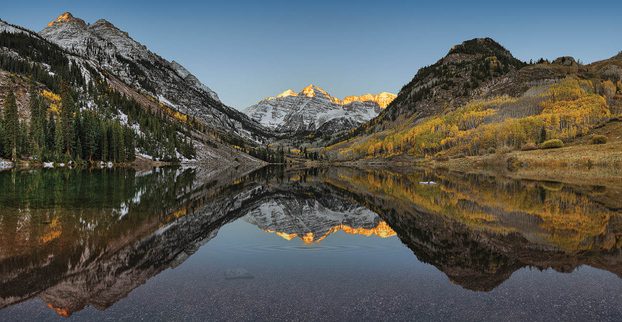 Reflexiones de Aspen CO Lienzo