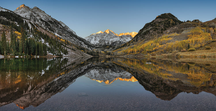 Reflexiones de Aspen CO Lienzo