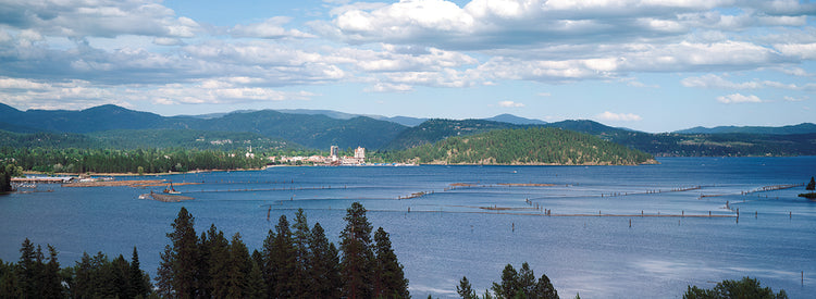 Lago de montaña de Idaho Lienzo