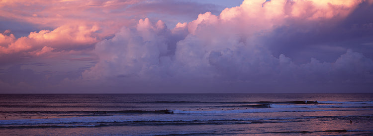 Nubes de mar de Gold Coast Lienzo