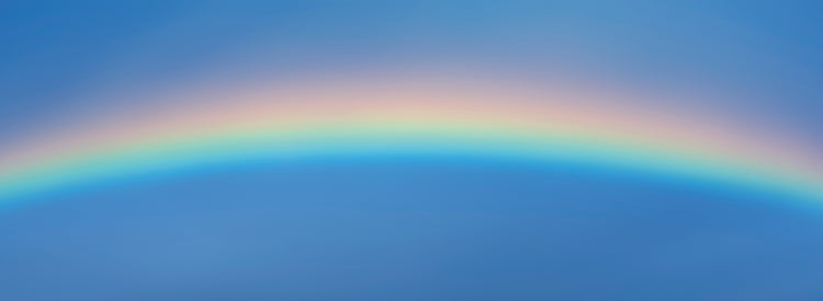 Fuzzy Rainbow Colors