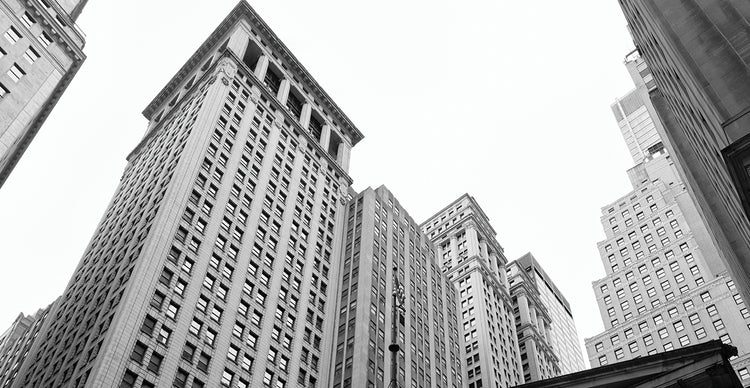 Torres de Wall Street Lienzo
