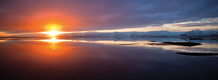 Icelandic Sunset Flash