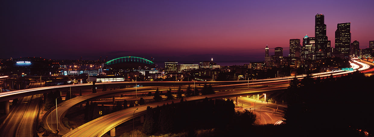 Purple Lights Seattle