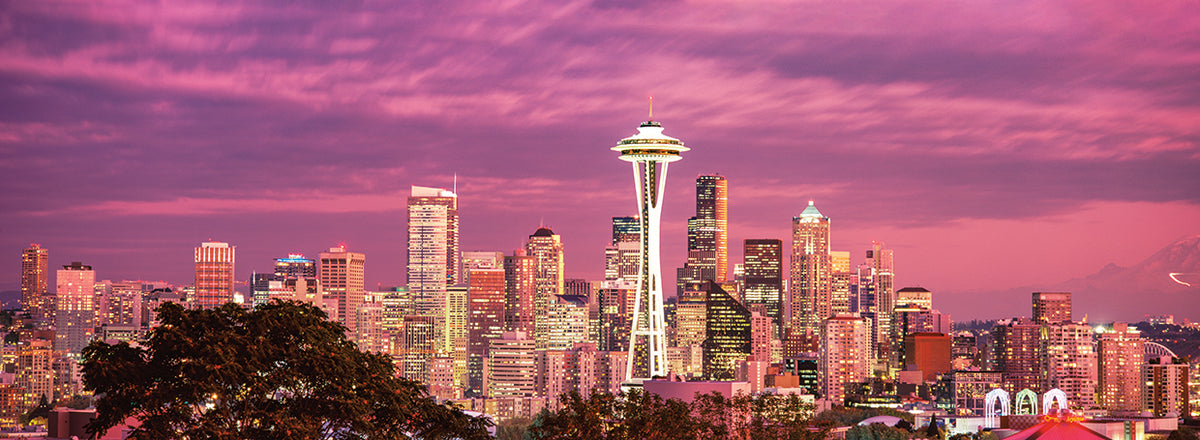 Space Needle Sky Colors