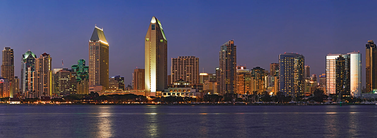 Horizonte del Pacífico San Diego Lienzo