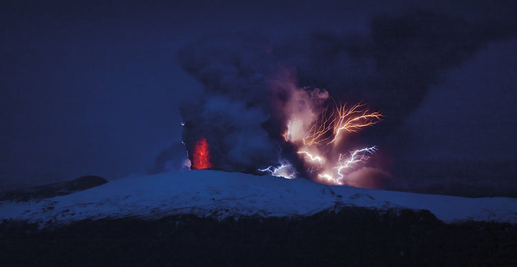 Lava Splash Islandia Lienzo