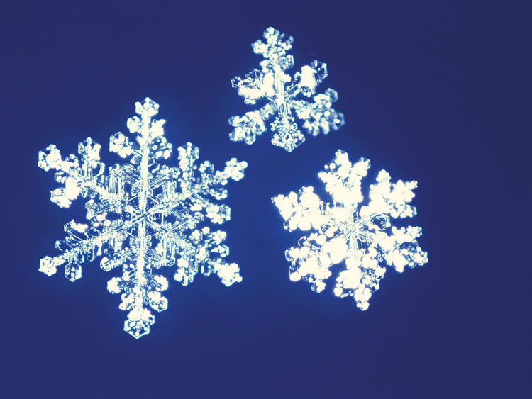 Blue Crystals Snowflake