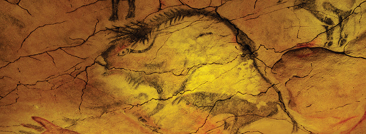 Grafitti de cueva antigua Lienzo