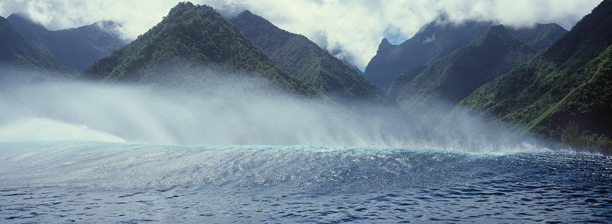 Olas rodantes de Tahití Lienzo