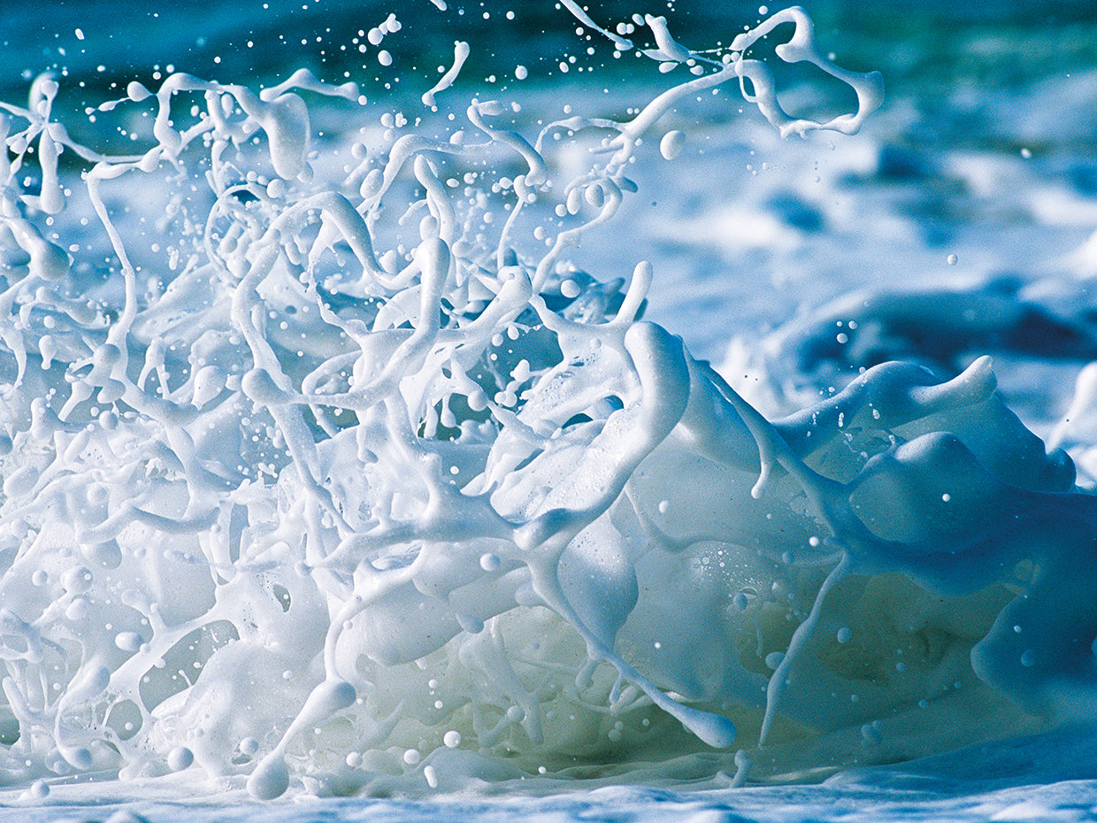 Océano de espuma de mar Lienzo