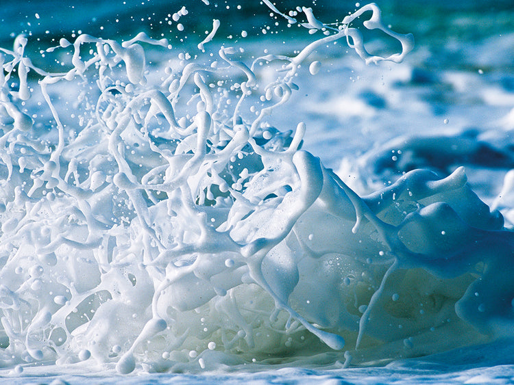 Océano de espuma de mar Lienzo