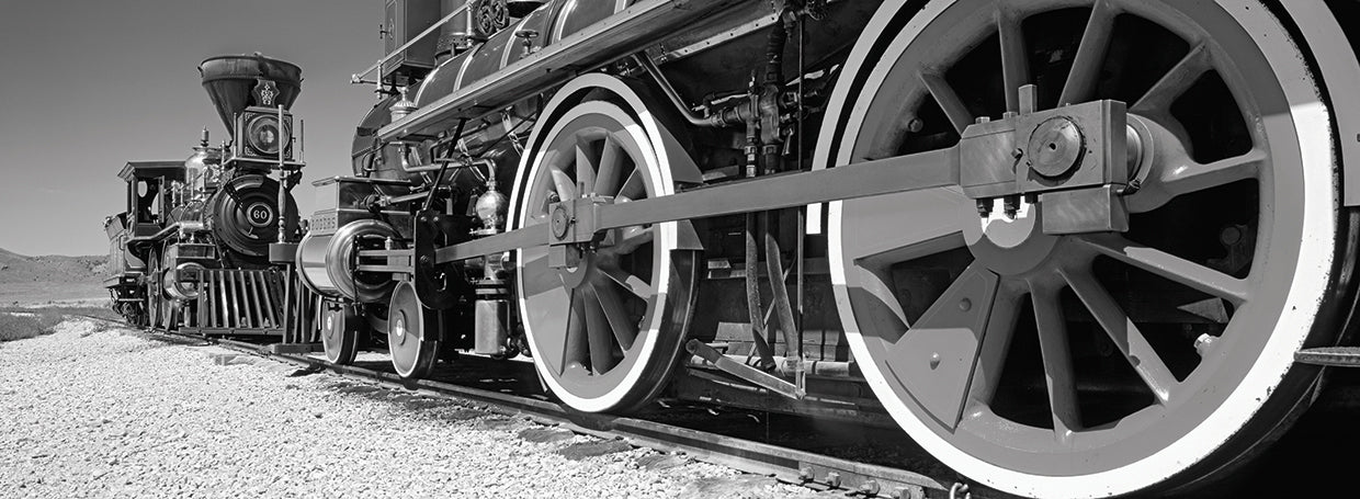 Motor de tren Golden Spike Lienzo