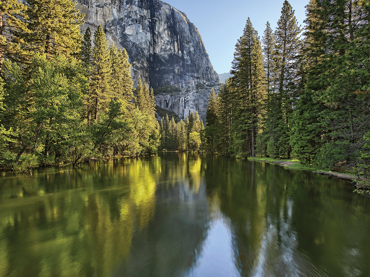Reflejo del río Yosemite Lienzo