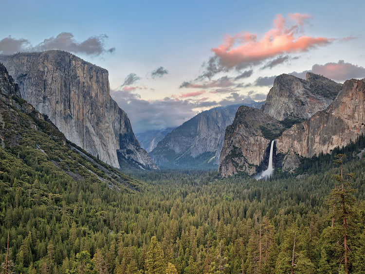 Valle de barrido Yosemite Lienzo