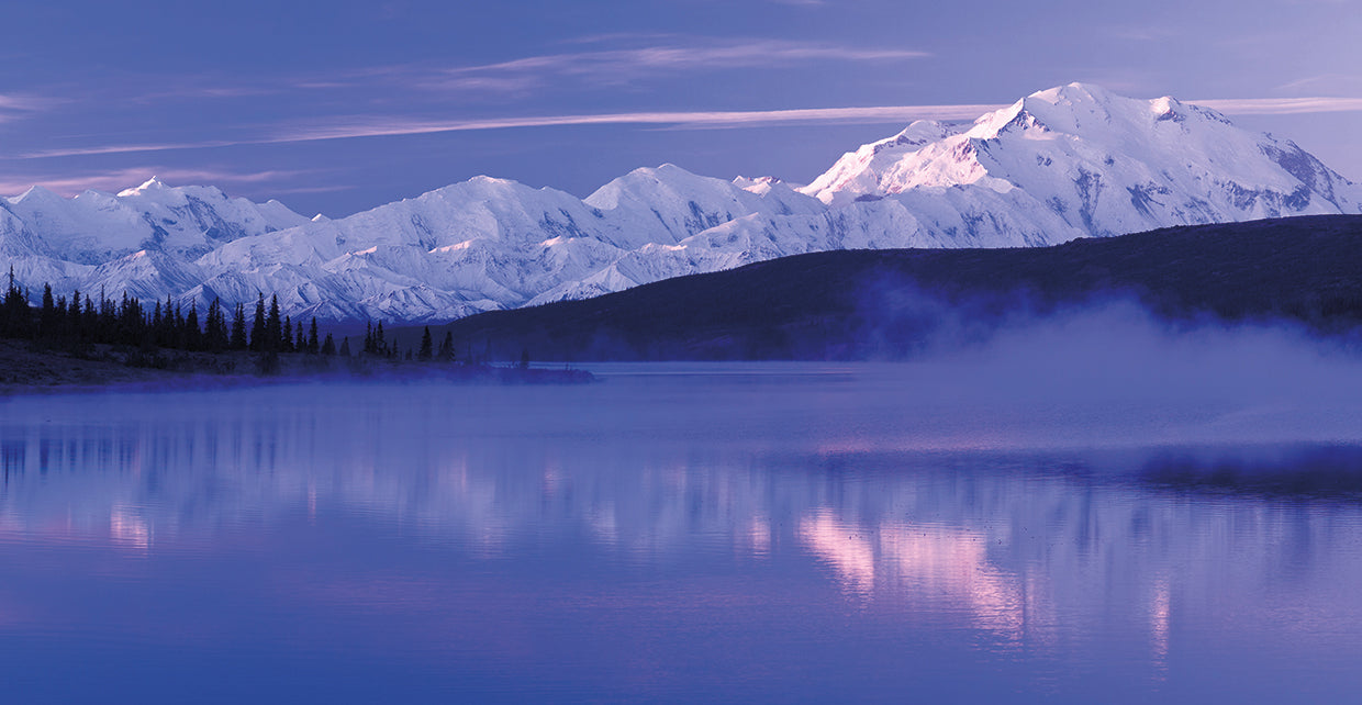 Lago maravilloso Alaska Lienzo