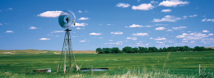 Molino de viento de la granja de Nebraska Lienzo