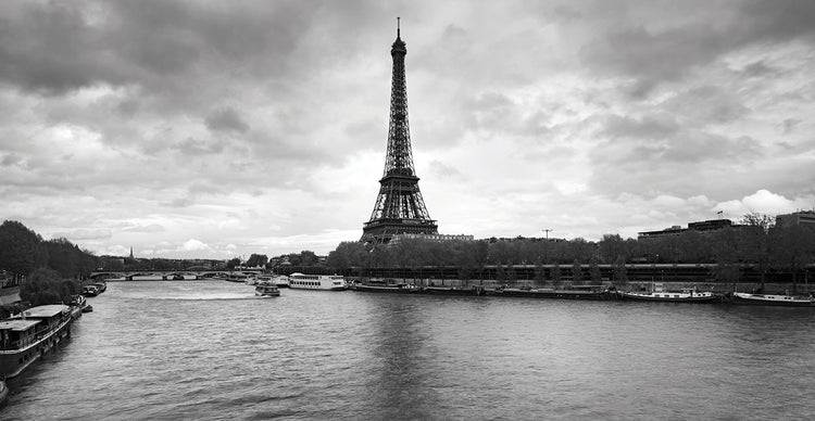 Vista del puente de la Torre Eiffel Lienzo