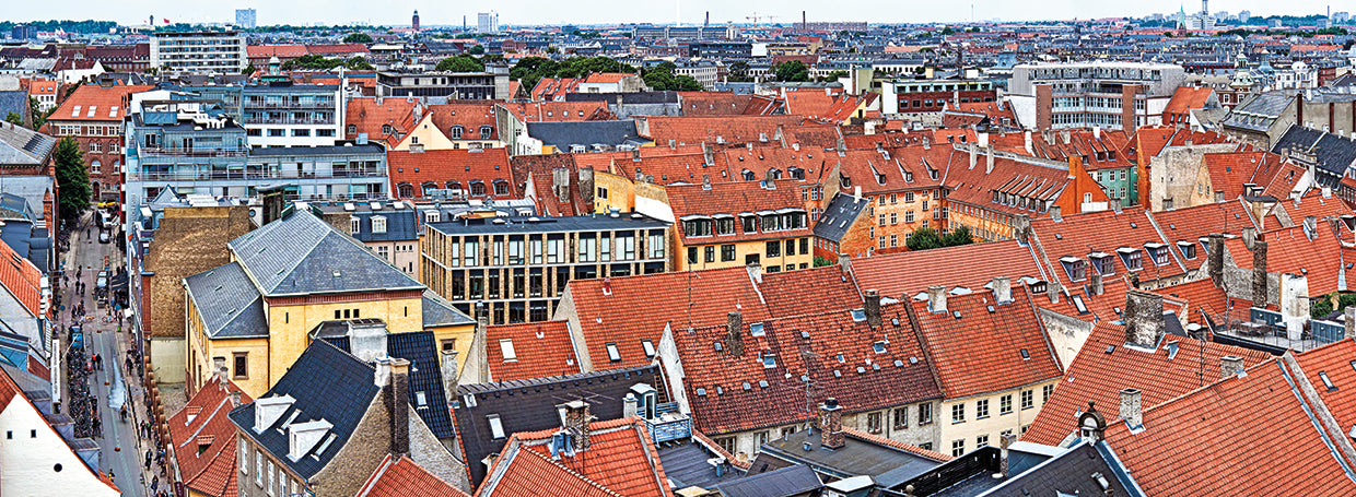 Vista de la torre de Copenhague Lienzo