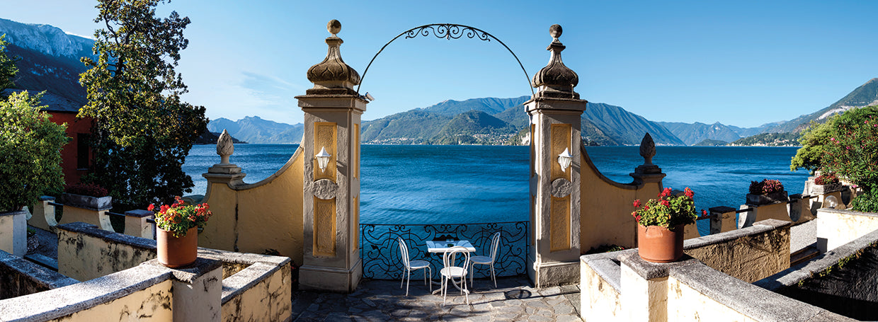 Lake Como Patio Romance