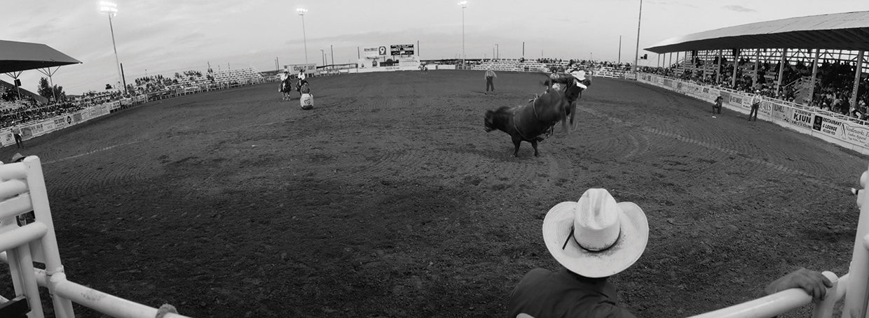 Jinete de toros de Texas Lienzo