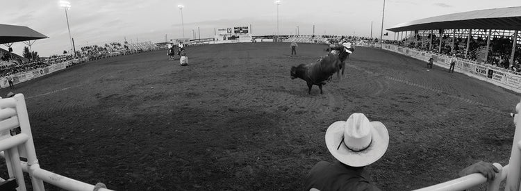 Jinete de toros de Texas Lienzo