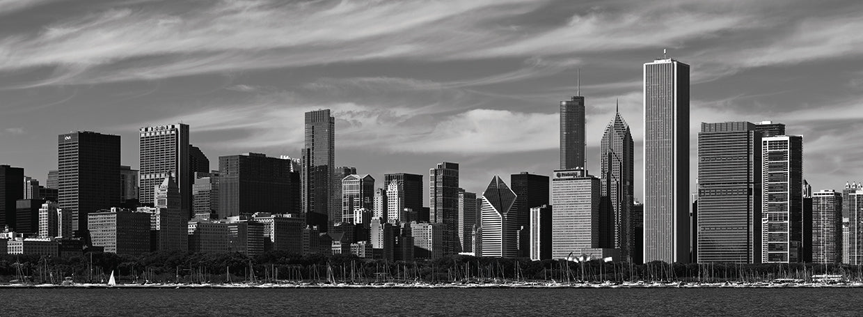 Ciudad que funciona Chicago Lienzo