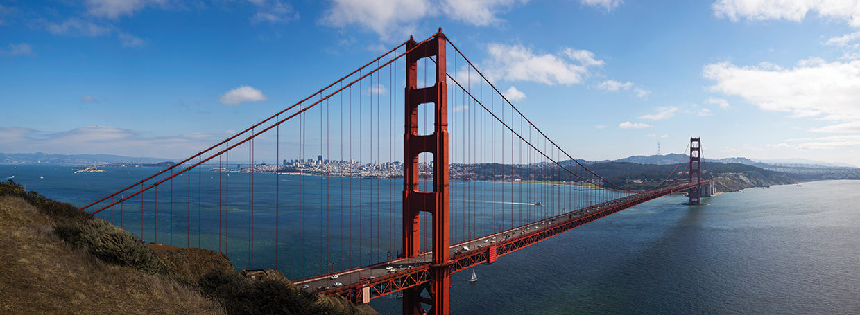 Líneas de Golden Gate Lienzo