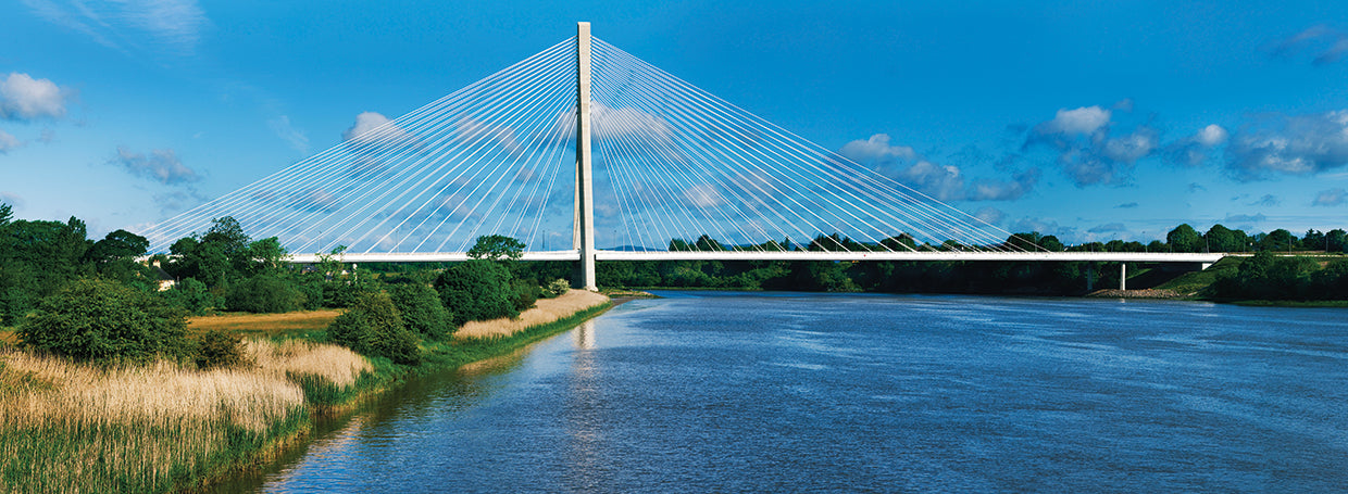 Puente del río irlandés Lienzo