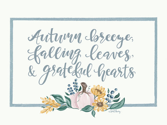 Autumn Breeze Canvas Print