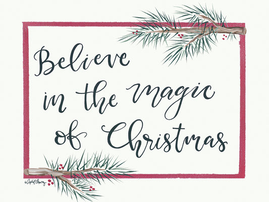 Believe in the Magic of Christmas Canvas Print