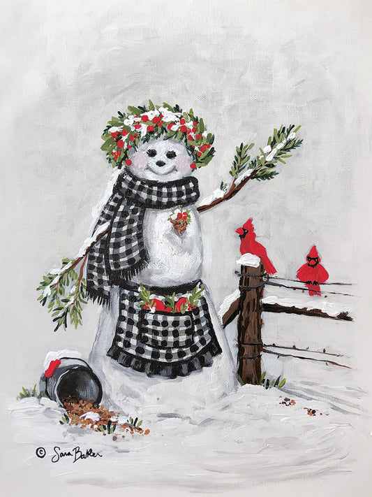 Frosty Friends II Canvas Print