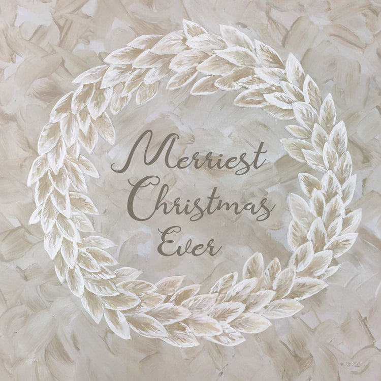 White Whisper Christmas Wreath I