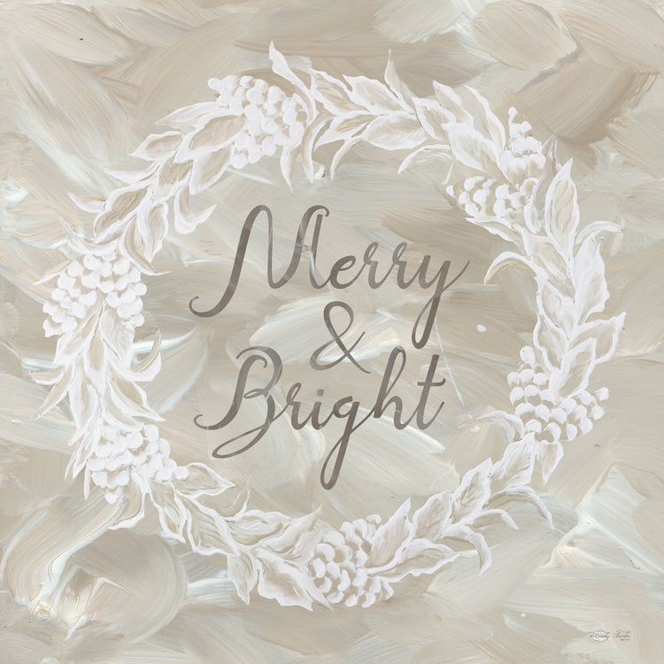 White Whisper Christmas Wreath II