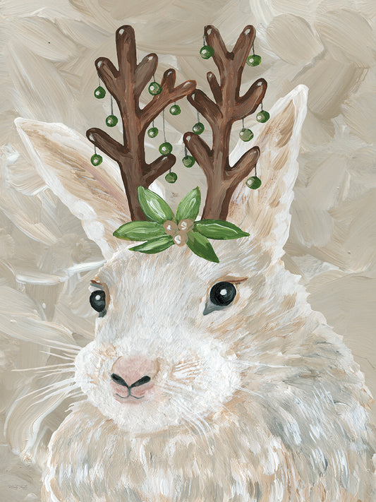 Christmas Bunny Canvas Print