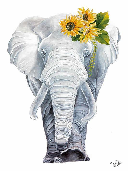 Sunflower Ellie Canvas Print