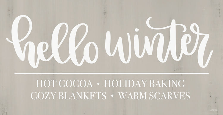 Hello Winter