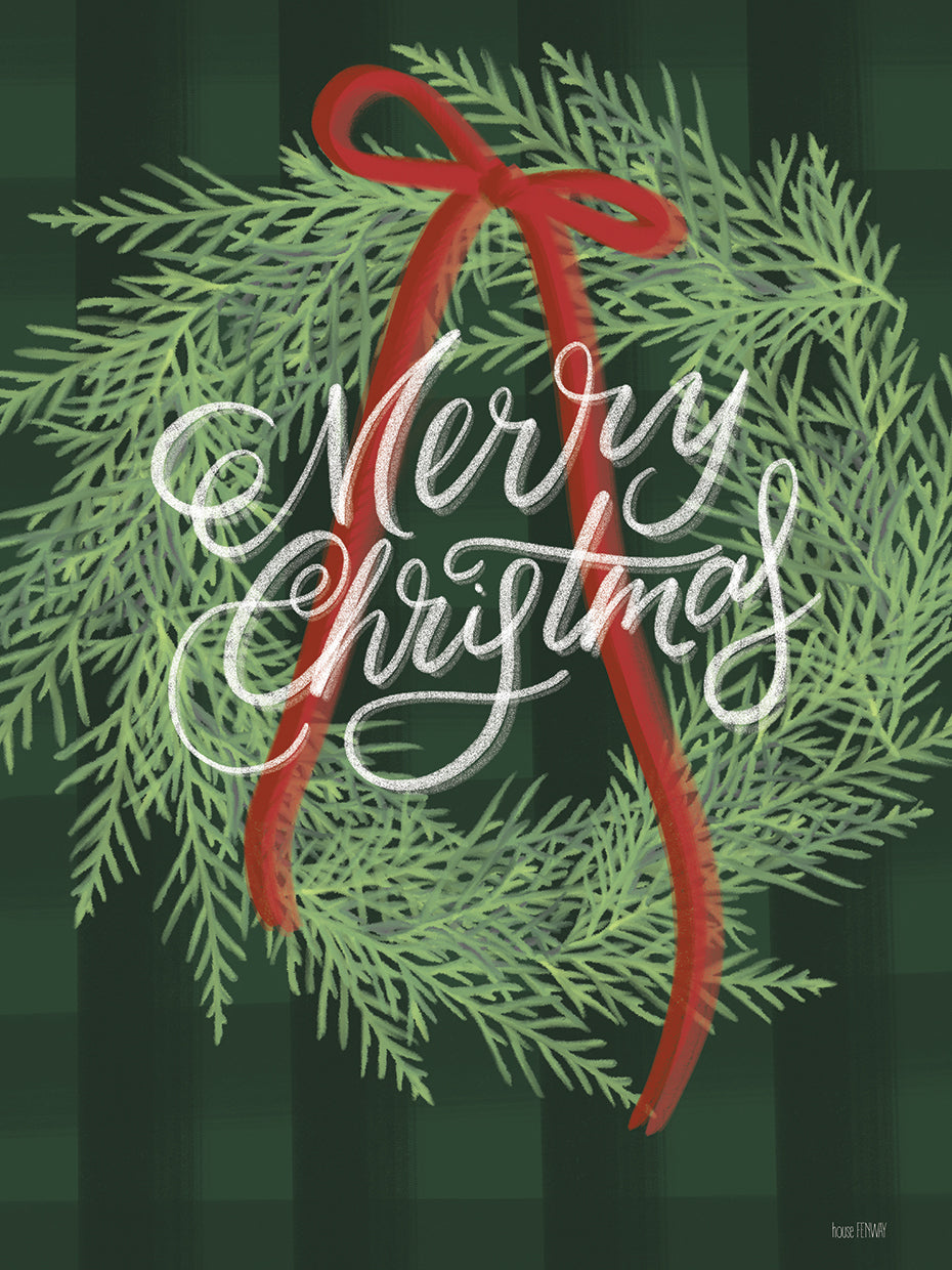 Merry Christmas Wreath