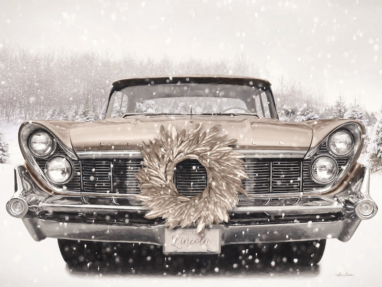 Lincoln nevado Lienzo