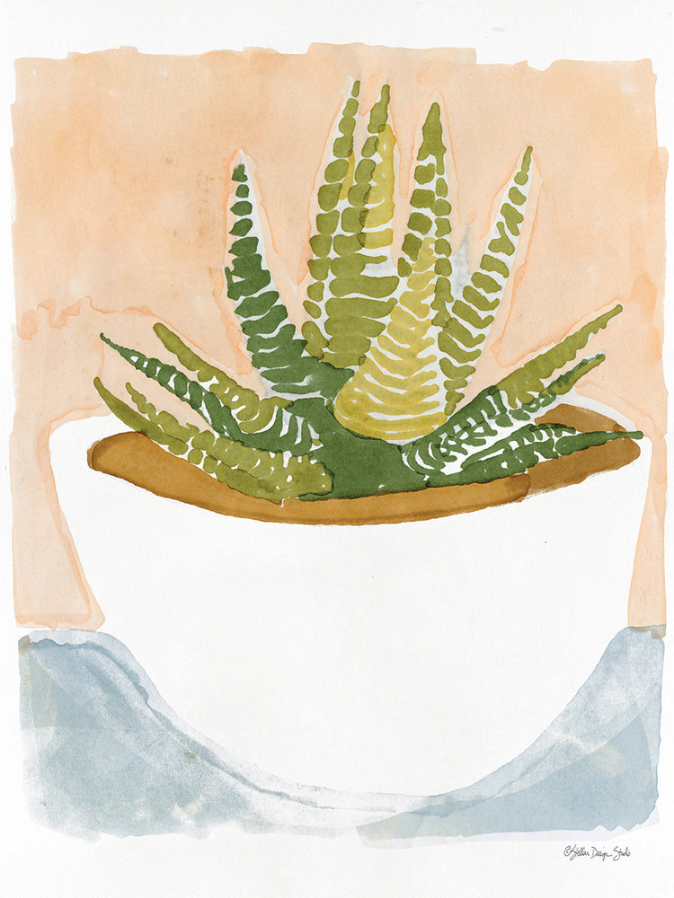 Cuenco de cactus Lienzo