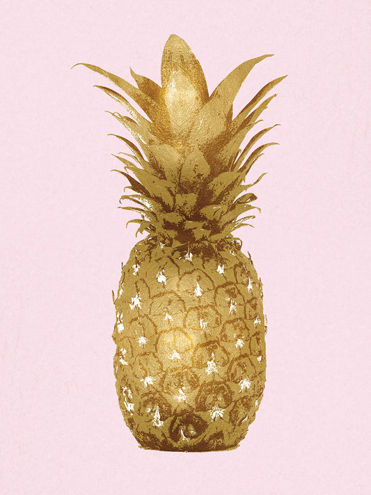 Pineapple Gold on Pink II