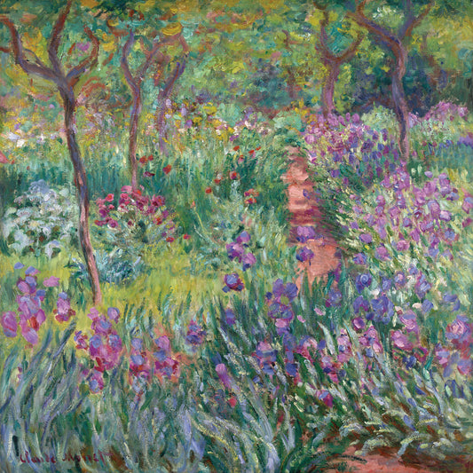 The Artist’s Garden in Giverny (1900)