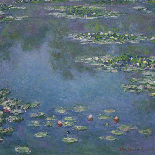 Water Lilies (1906) Canvas Print