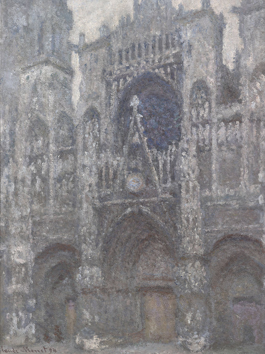 The Cathedral in Rouen. The portal, Grey Weather (1892)