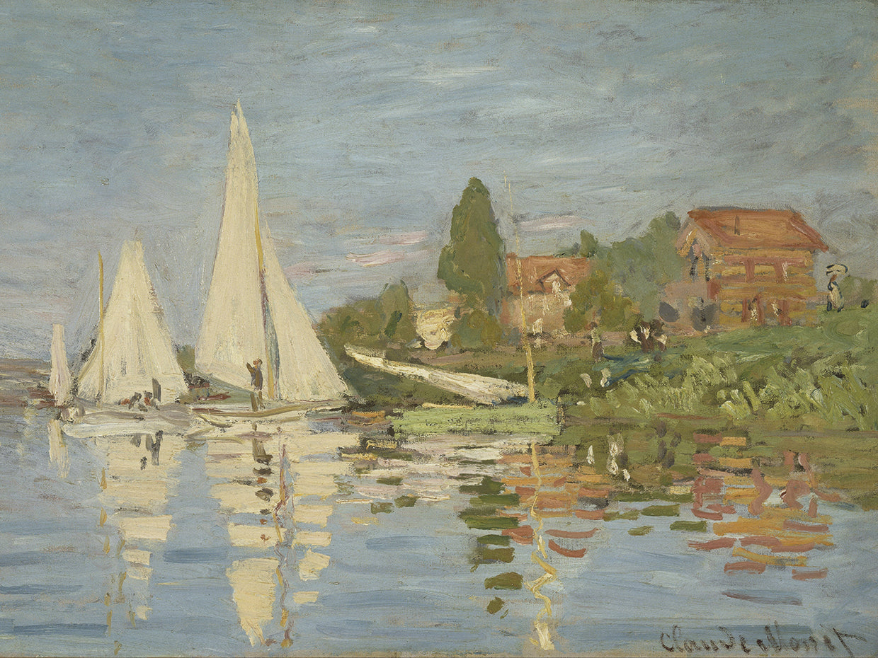 Regattas at Argenteuil (circa 1872)
