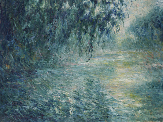 Morning on the Seine (1898) Canvas Print