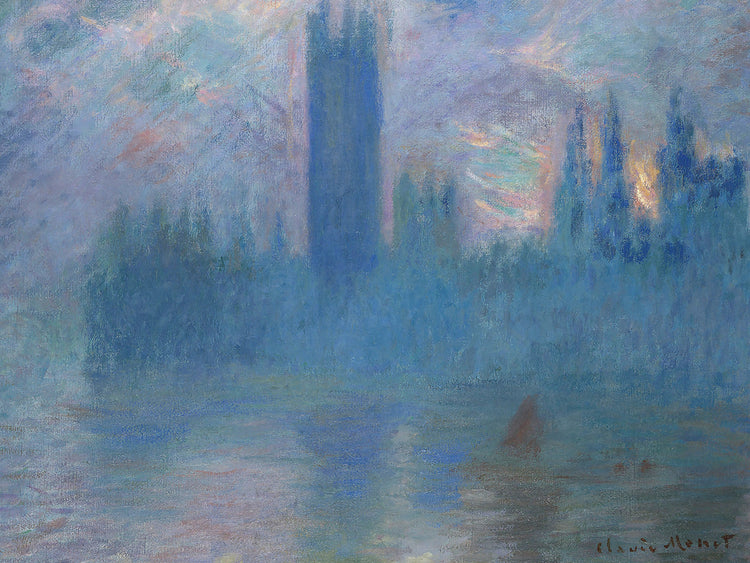 Houses of Parliament, London (1900)