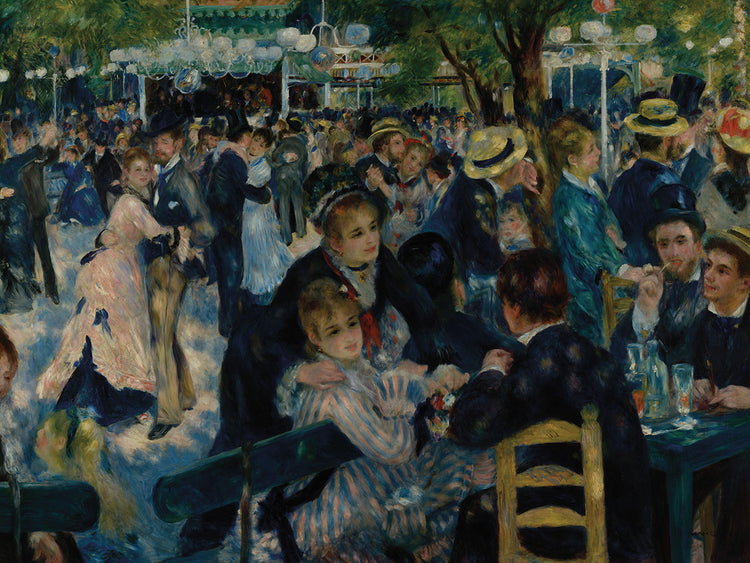 Dance at Le Moulin de la Galette (1876)