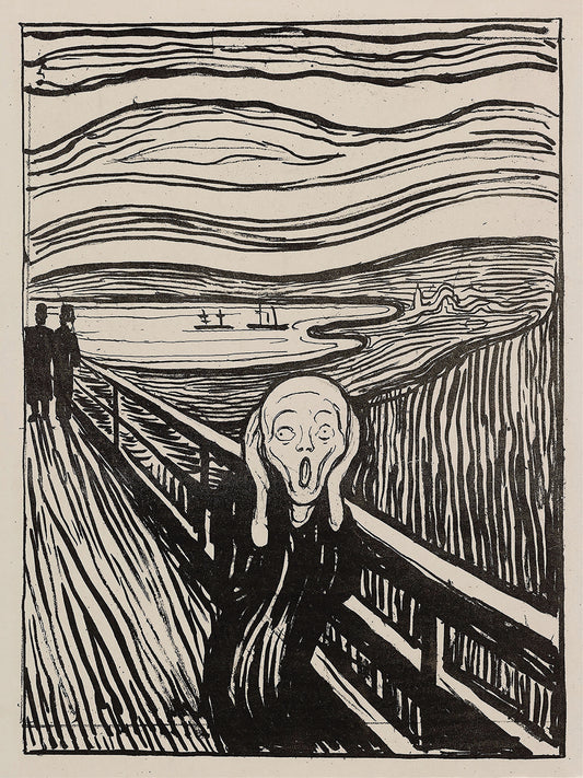 The Scream (1895) Canvas Print